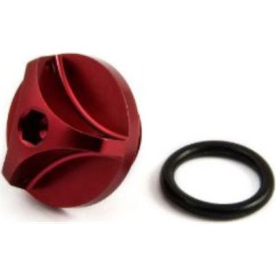 ΤΑΠΑ ΛΑΔΙΟΥ ALUMINIUM OIL FILLER CAP OFCS10R RED| PRO BOLT