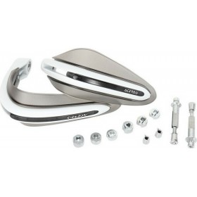 Acerbis Dual Road Προστατευτικές Χούφτες ΆσπροΚωδικός: GL0875 