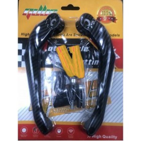 Προστατευτικές Χούφτες Μηχανής σε Μαύρο/Χρυσό χρώμα