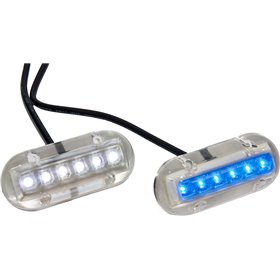 Eval Φώτα Υποβρύχια 6 Led 12V Μπλε