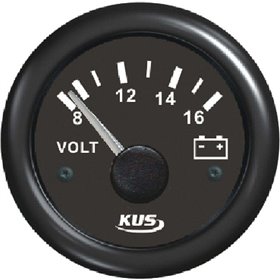 Eval Βολτόμετρο 8-16V ΜαύροΚωδικός: 04520-BL 