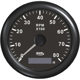 Eval Ψηφιακό Ωρόμετρο-Στροφόμετρο 8000Rpm Ανοξείδωτο ΛευκόΚωδικός: 04519-INW 