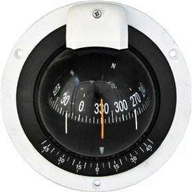 Eval Πυξίδα Κάθετη Χωνευτή 136mm ΛευκόΚωδικός: 03340-WH 