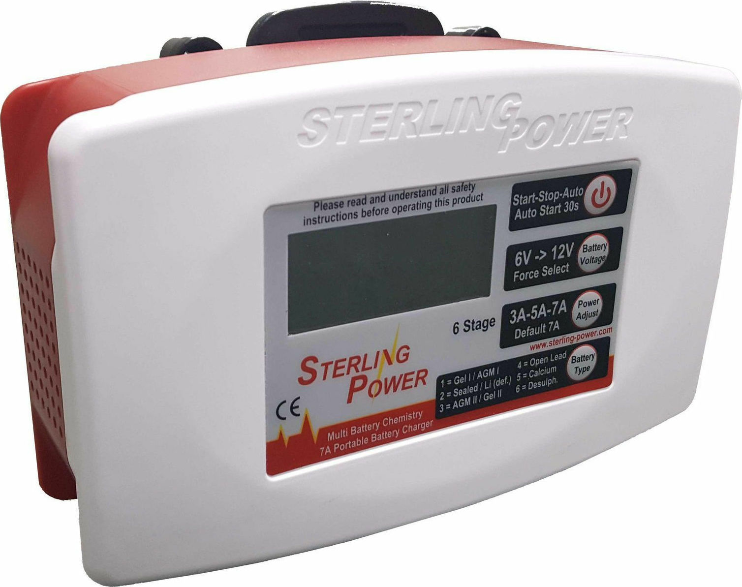 Sterling Power Φορητός Φορτιστής Ultra Portable 7AΚωδικός: 03862  Sterling Power Φορητός Φορτιστής Ultra Portable 7AΚωδικός: 03862