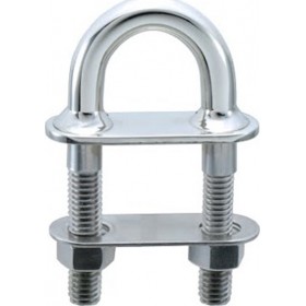 Eval Δέστρα Σκάφους Inox Τύπου V Ενισχυμένη 63x36mmΚωδικός: 01029-9E 