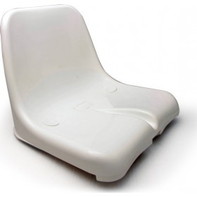 Eval Κάθισμα Πλαστικό ΛευκόΚωδικός: 01875-WH 