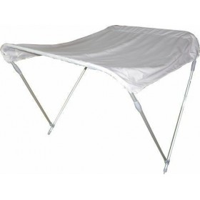 Eval Τέντα Μικρού Φουσκωτού Με 2 Σπαστά Μπράτσα Ανοδιωμένο Αλουμίνιο Λευκό Eval Τέντα Μικρού Φουσκωτού Με 2 Σπαστά Μπράτσα Ανοδιωμένο Αλουμίνιο Λευκό