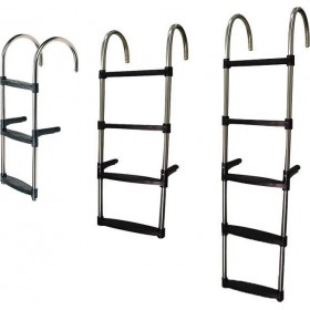 Lalizas Σκάλα Inox με 5 Σκαλιά 50055