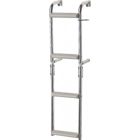 Lalizas Σκάλα Inox 316 Αναδιπλoύμενη 90⁰ 4 Σκαλιά 30536