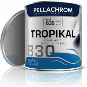 Pellachrom Tropikal 830 Υφαλόχρωμα για τα Ύφαλα του Σκάφους 1kg ΜαύροΚωδικός: 835-1  Pellachrom Tropikal 830 Υφαλόχρωμα για τα Ύφαλα του Σκάφους 1kg ΜαύροΚωδικός: 835-1