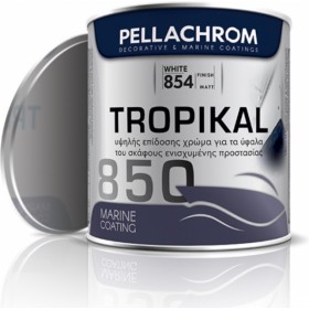 Pellachrom Tropikal 850 Μουράβια για την Προστασία των Σκαφών 1lt ΛευκόΚωδικός: TROPIKAL850 Pellachrom Tropikal 850 Μουράβια για την Προστασία των Σκαφών 5lt ΛευκόΚωδικός: TROPIKAL850