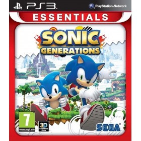 Sonic Generations (Essentials) PS3 Game Sonic Generations (Essentials) PS3 Game