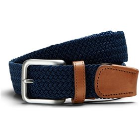 Jack & Jones Ανδρική Ζώνη Πλεκτή Navy Μπλε Jack & Jones Ανδρική Ζώνη Πλεκτή Navy Μπλε