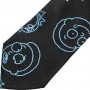 Difuzed Rick Morty Faces Aop Ανδρική Γραβάτα με Σχέδια σε Μαύρο ΧρώμαΚωδικός: NT801313RMT 