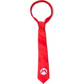 Difuzed Nintendo Super Mario Badge Ανδρική Γραβάτα σε Κόκκινο ΧρώμαΚωδικός: NT674803NTN 