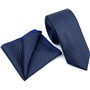 Legend Accessories Σετ Ανδρικής Γραβάτας Συνθετική με Σχέδια σε Navy Μπλε ΧρώμαΚωδικός: L-050-166 