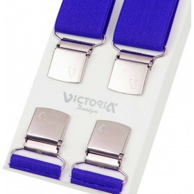 Victoria Τιράντες Μονόχρωμες Μπλε Victoria Τιράντες Μονόχρωμες Μπλε