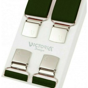 Victoria Τιράντες Μονόχρωμες Πράσινες Victoria Τιράντες Μονόχρωμες Πράσινες