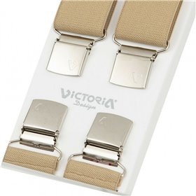 Victoria Τιράντες Μονόχρωμες Μπεζ Victoria Τιράντες Μονόχρωμες Μπεζ