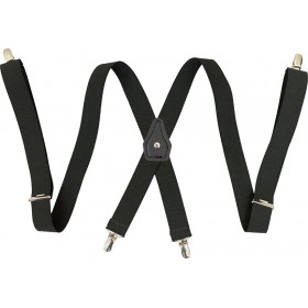 Τιράντες Μονόχρωμες Μαύρες