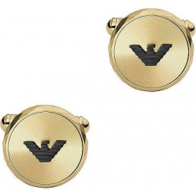 Emporio Armani Μανικετόκουμπα από Ατσάλι σε Χρυσό ΧρώμαΚωδικός: EGS2776251 Emporio Armani Μανικετόκουμπα από Ατσάλι σε Χρυσό ΧρώμαΚωδικός: EGS2776251