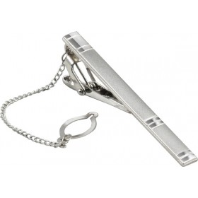 Κλιπ Γραβάτας Με Αλυσίδα 6cm - 1766