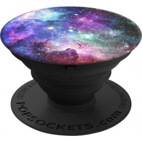 PopSockets PopGrip Κινητού Galactic Βlue Nebula