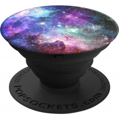 PopSockets PopGrip Κινητού Galactic Βlue Nebula