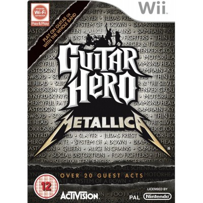 Guitar Hero Metallica Wii