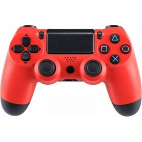 DoubleShock Ασύρματο Gamepad για PS4 Κόκκινο