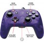 PDP Faceoff Deluxe+ Ενσύρματο Gamepad για Switch Purple Camo