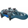 Doubleshock Ασύρματο Gamepad για PS4 Camouflage Blue