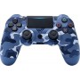 Doubleshock Ασύρματο Gamepad για PS4 Camouflage Blue