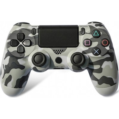 Doubleshock Ασύρματο Gamepad για PS4 Camouflage Grey