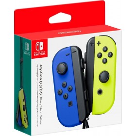 Nintendo Joy-Con Set Ασύρματο Gamepad για Switch Blue/Neon Yellow