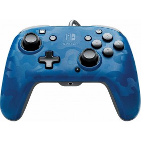 PDP Faceoff Deluxe+ Ενσύρματο Gamepad για Switch Blue Camo PDP Faceoff Deluxe+ Ενσύρματο Gamepad για Switch Blue Camo