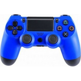 Doubleshock Ασύρματο Gamepad για PS4 Μπλε