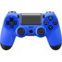 Doubleshock Ασύρματο Gamepad για PS4 Μπλε