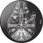 PopSockets PopGrip Κινητού Aluminum Millennium Falcon