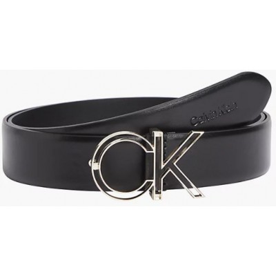 Calvin Klein Δερμάτινη Γυναικεία Ζώνη σε Μαύρο χρώμαΚωδικός: K60K608899-BAX 