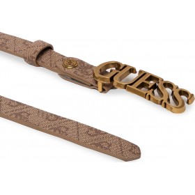 Guess Δερμάτινη Γυναικεία Ζώνη σε Μπεζ χρώμα Guess Δερμάτινη Γυναικεία Ζώνη σε Μπεζ χρώμα