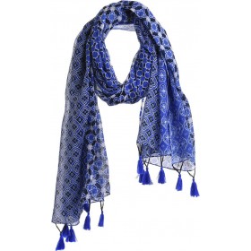 Ble Resort Collection Γυναικείο Φουλάρι ΜπλεΚωδικός: 5-43-304-0055  Ble Resort Collection Γυναικείο Φουλάρι ΜπλεΚωδικός: 5-43-304-0055