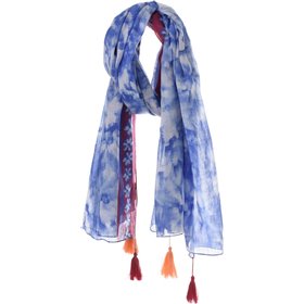 Ble Resort Collection Γυναικείο Φουλάρι ΜπλεΚωδικός: 5-43-230-0202  Ble Resort Collection Γυναικείο Φουλάρι ΜπλεΚωδικός: 5-43-230-0202