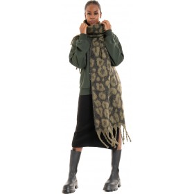 Only 15237141 Γυναικείο Κασκόλ Green/Kalamata