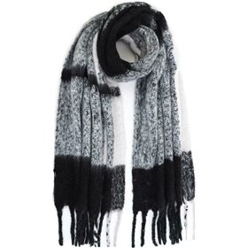 Doca Γυναικείο Κασκόλ ΜαύροΚωδικός: 28661  Doca Γυναικείο Κασκόλ ΜαύροΚωδικός: 28661