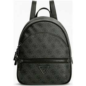 Guess Manhattan Large HWSM6994330 Γυναικεία Τσάντα Πλάτης σε Γκρι χρώμα Guess Manhattan Large HWSM6994330 Γυναικεία Τσάντα Πλάτης σε Γκρι χρώμα