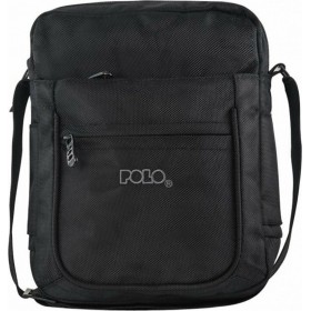 Polo Vertical L Ανδρική Τσάντα Ώμου / Χιαστί σε Μαύρο χρώμα