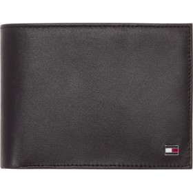 Tommy Hilfiger BIFOLD LEATHER Δερμάτινο Ανδρικό Πορτοφόλι Μαύρο Tommy Hilfiger BIFOLD LEATHER Δερμάτινο Ανδρικό Πορτοφόλι Μαύρο