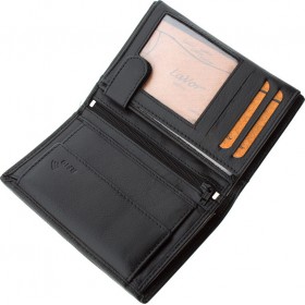 Lavor 1-3315 Δερμάτινο Ανδρικό Πορτοφόλι με RFID Μαύρο