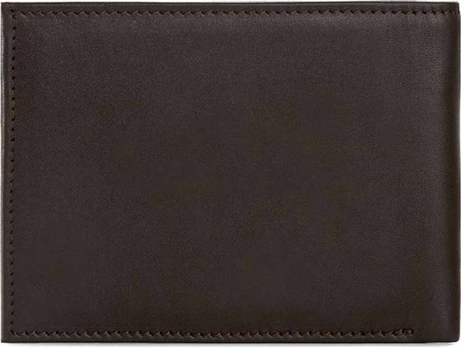 Tommy Hilfiger BIFOLD LEATHER Δερμάτινο Ανδρικό Πορτοφόλι Καφέ